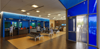 REDC building interior